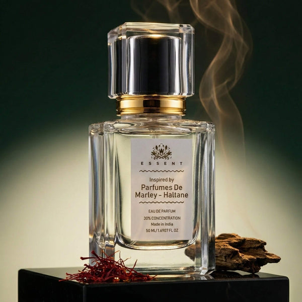 Essent Haltane 100 ml eau de parfum bottle — oud & amber