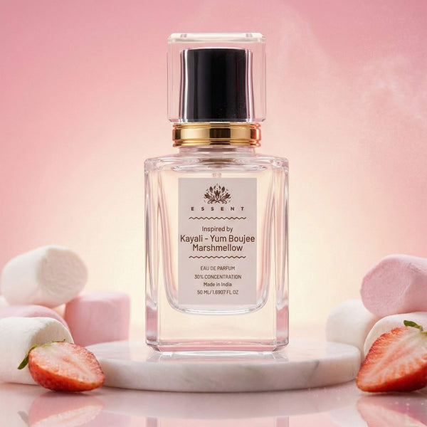 Essent Yum Boujee Marshmallow 100 ml eau de parfum bottle — fruity floral