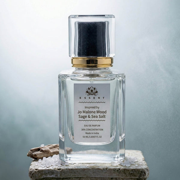 Essent Wood Sage & Sea Salt Inpsired 100 ml eau de parfum bottle — aquatic fresh