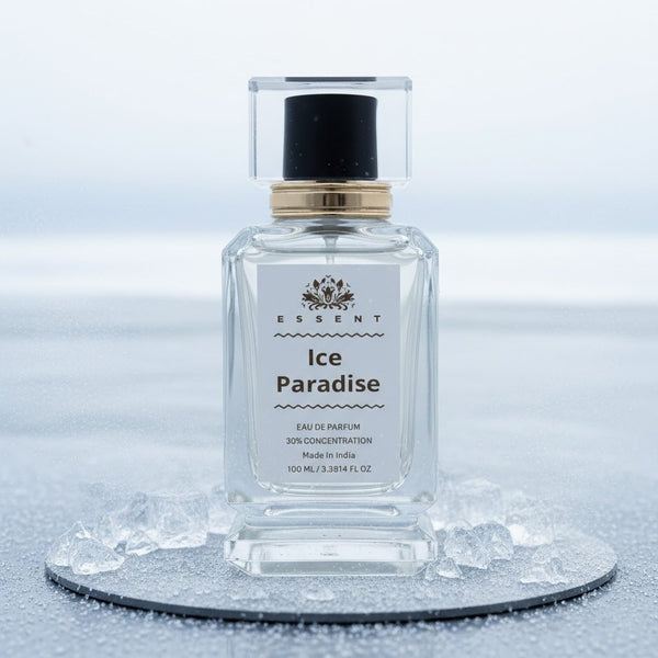 Essent Ice Paradise For Her 30 ml eau de parfum bottle — fresh citrus