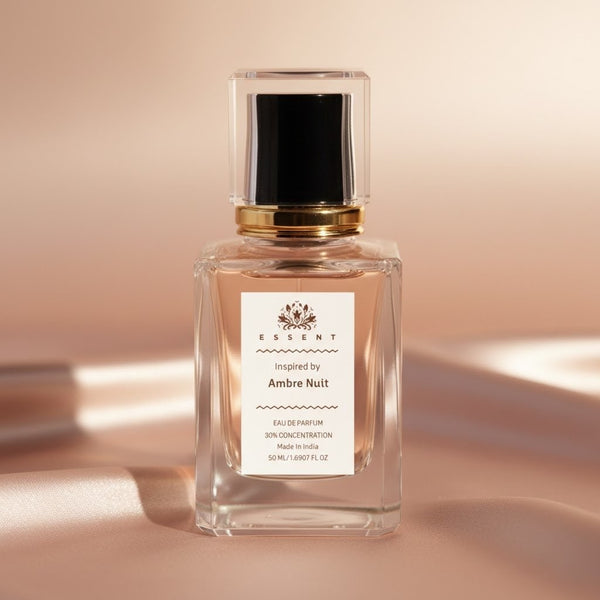 Essent Ambre Nuit 100 ml eau de parfum bottle — rose oriental