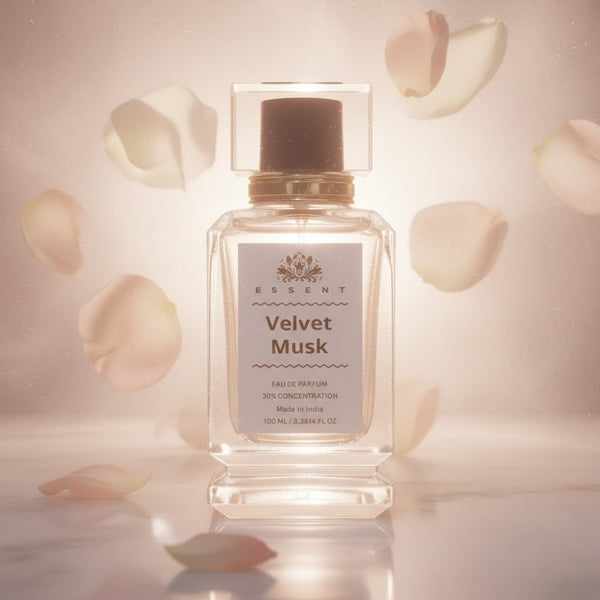 Essent Velvet Musk 30 ml eau de parfum bottle — musk