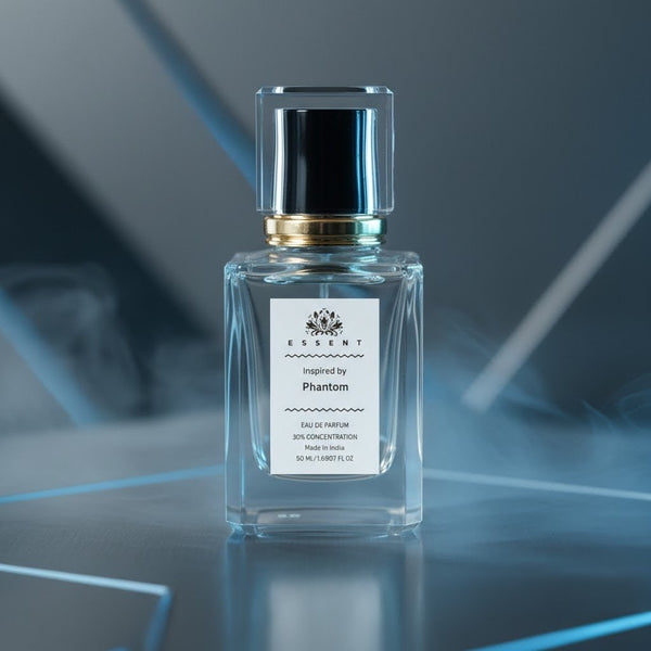 Essent Phantom 100 ml eau de parfum bottle — fresh citrus