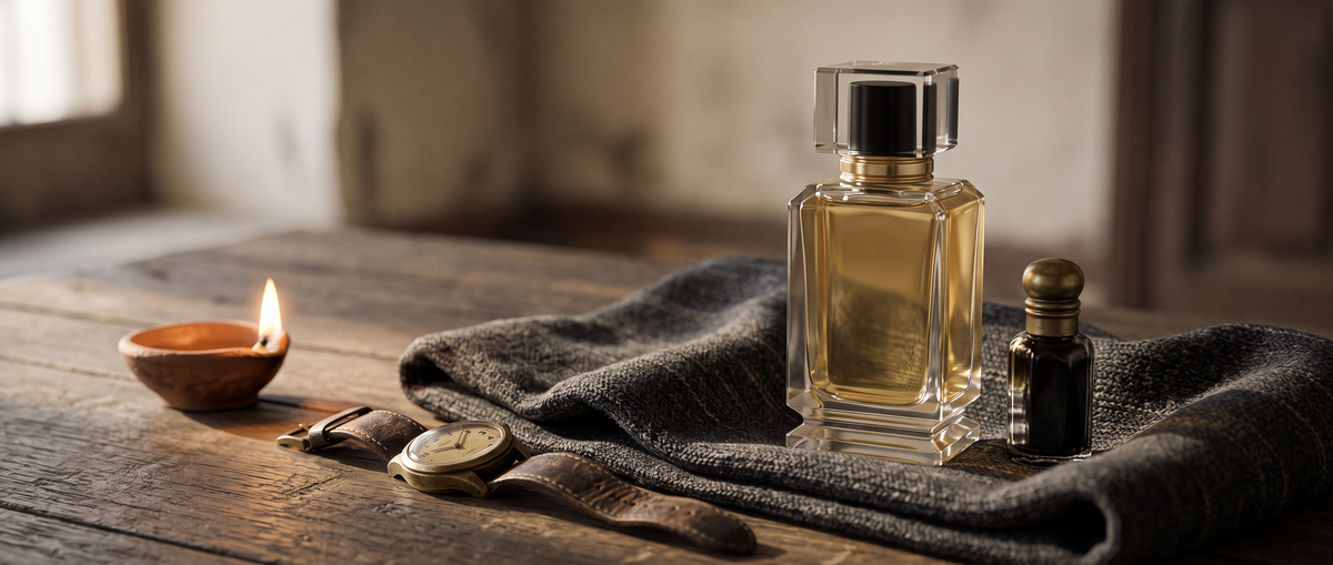 Diwali Gifts for Dad — Essent Perfumes collection banner
