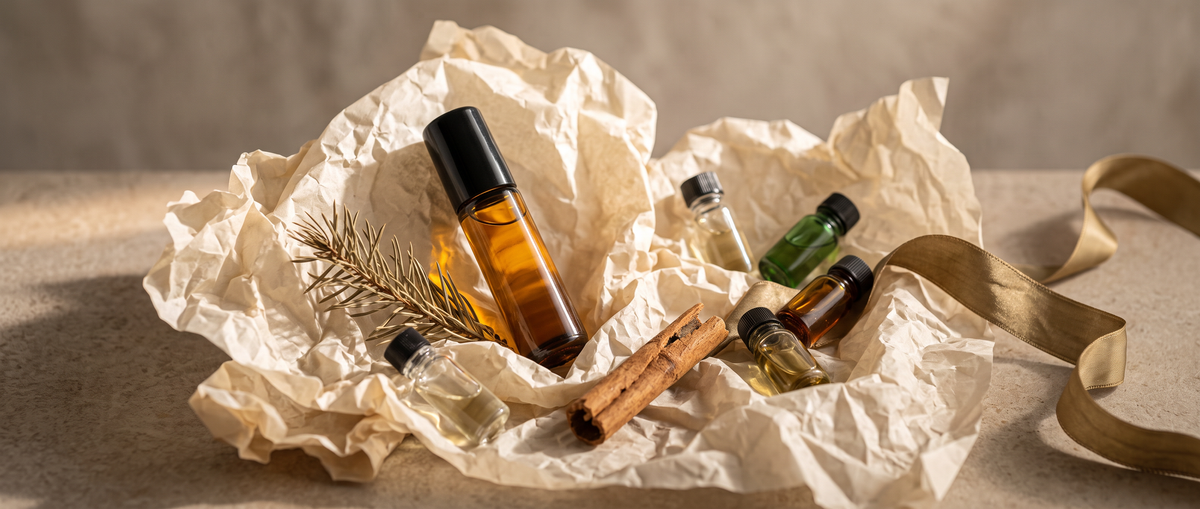 Christmas Fragrance Gifts — Essent Perfumes collection banner