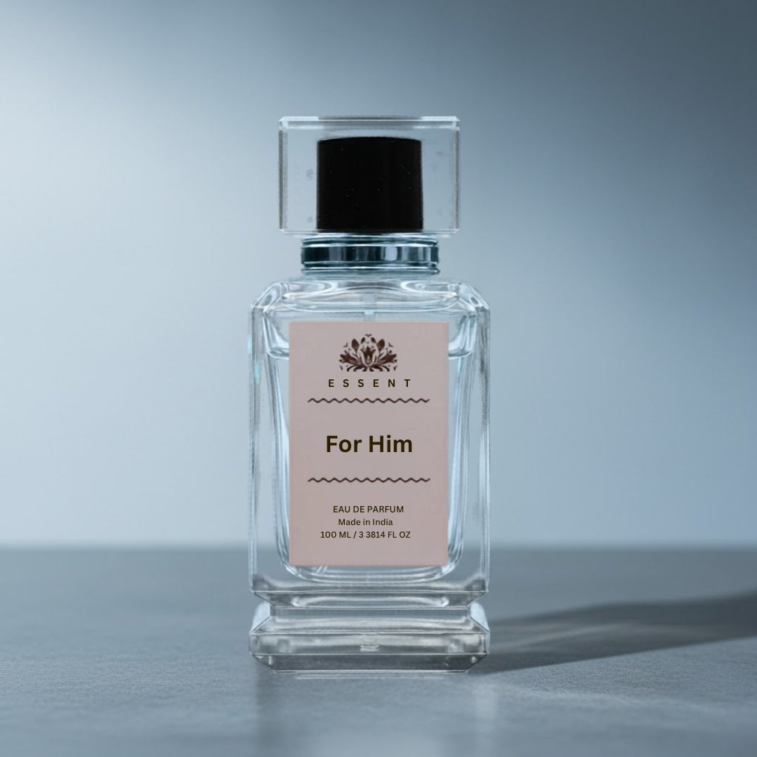 Essent For Him 100 ml eau de parfum bottle — fresh citrus, view 5