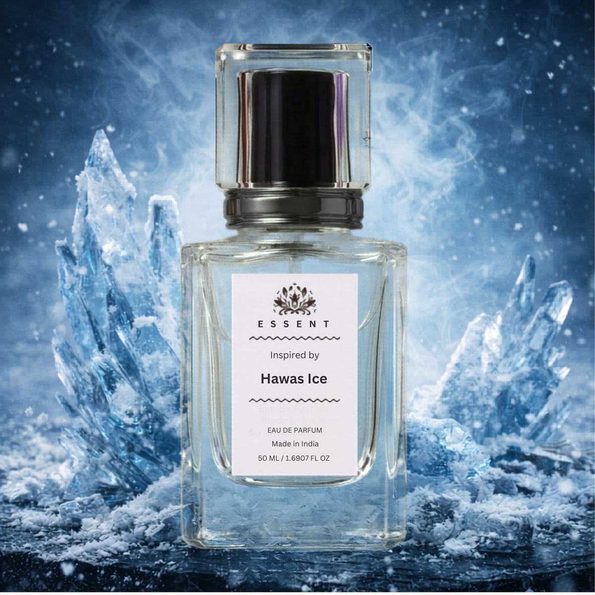 Essent Hawas Ice 30 ml eau de parfum bottle — signature blend