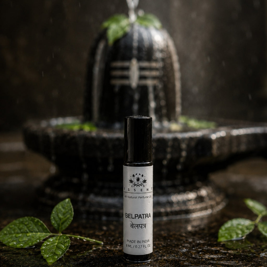 Essent Perfumes Belpatra Roll On Attar – Sacred Herbal Perfume Oil 8ML