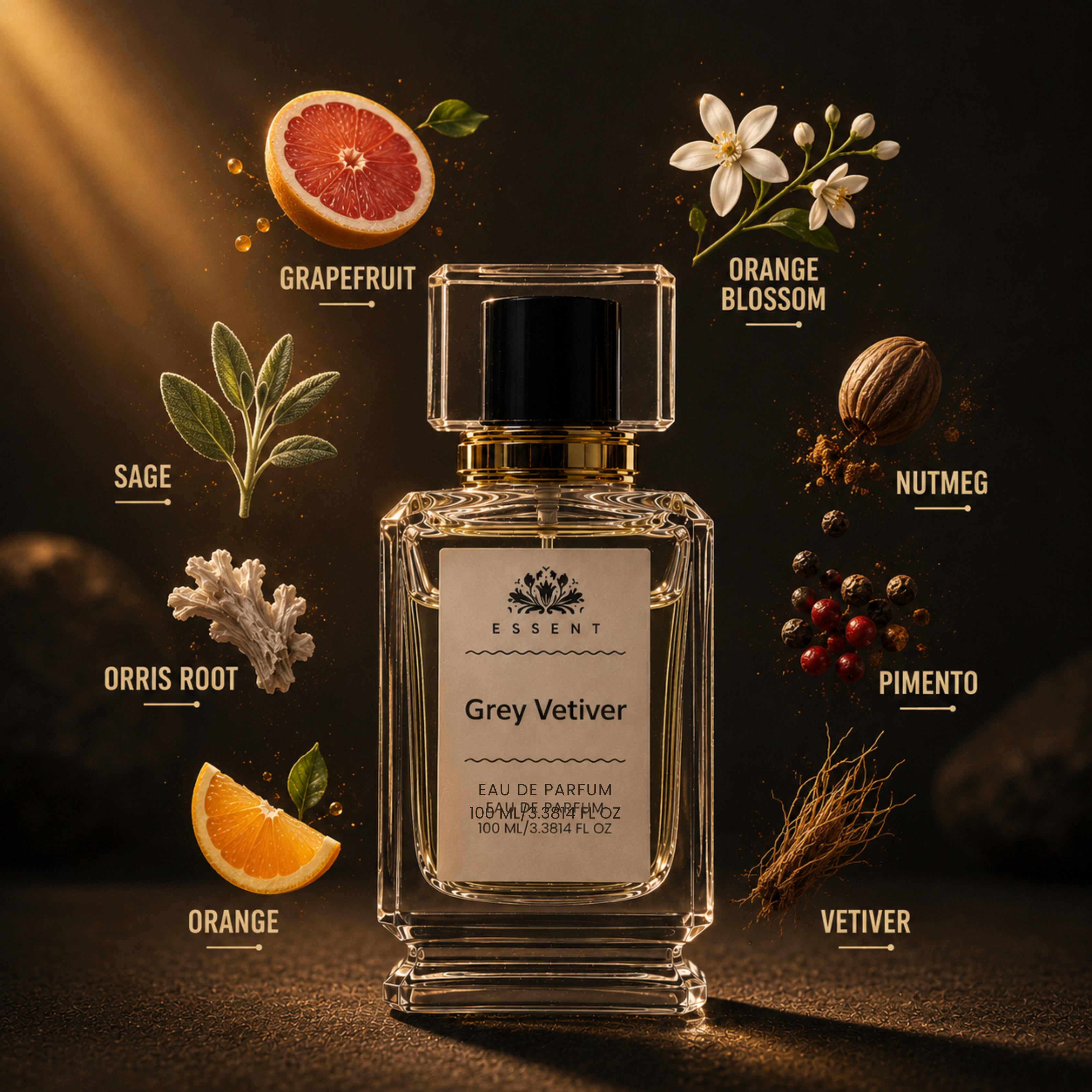 Essent Grey Vetiver Eau de Parfum