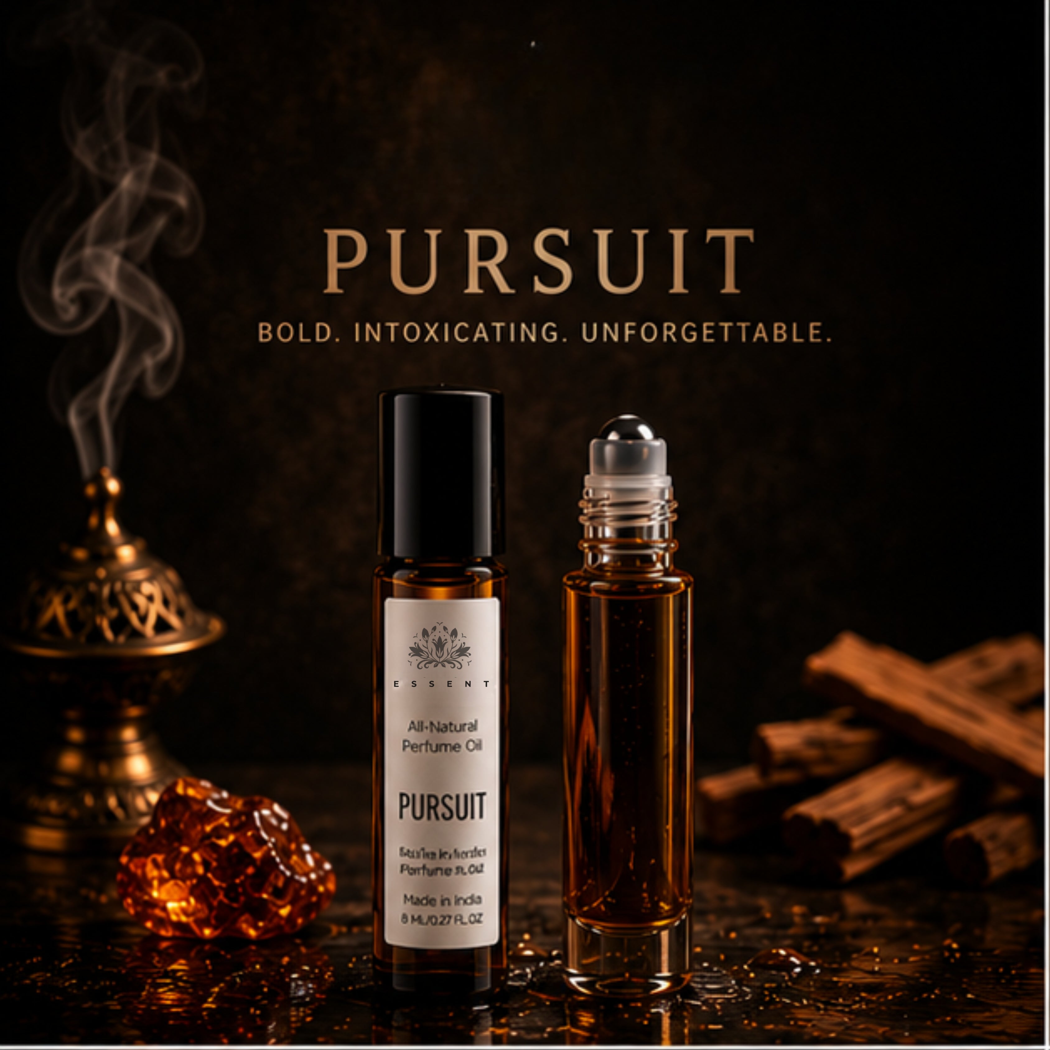 Essent Pursuit-Inspired Unisex Roll-On Attar/ Perfume Oil