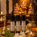 Essent Chandan, Belpatra & Kesar Chandan Attar 8ML | Pack of 3