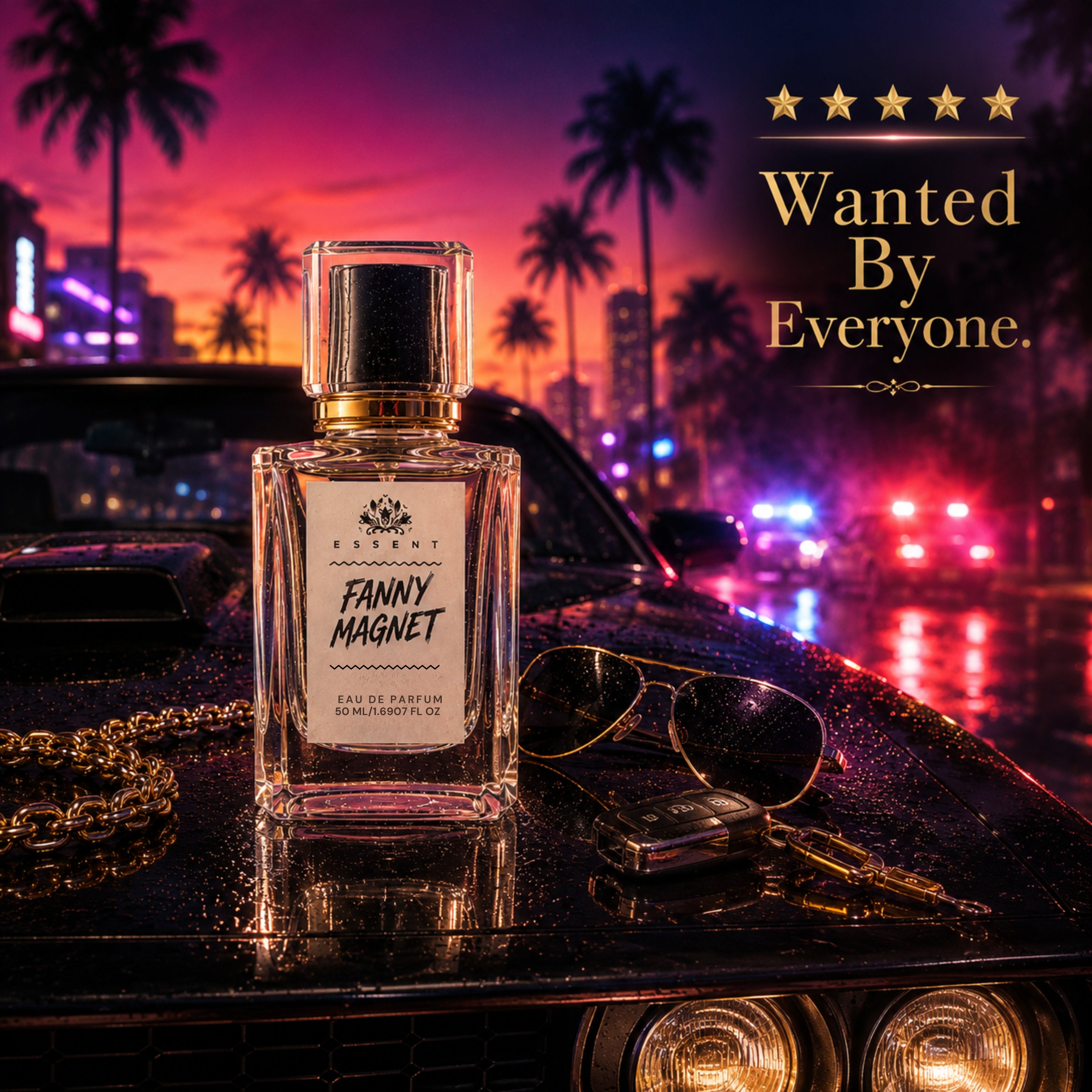 Essent Fanny Magnet Eau De Parfum| Fruity Woody Amber Luxury Fragrance