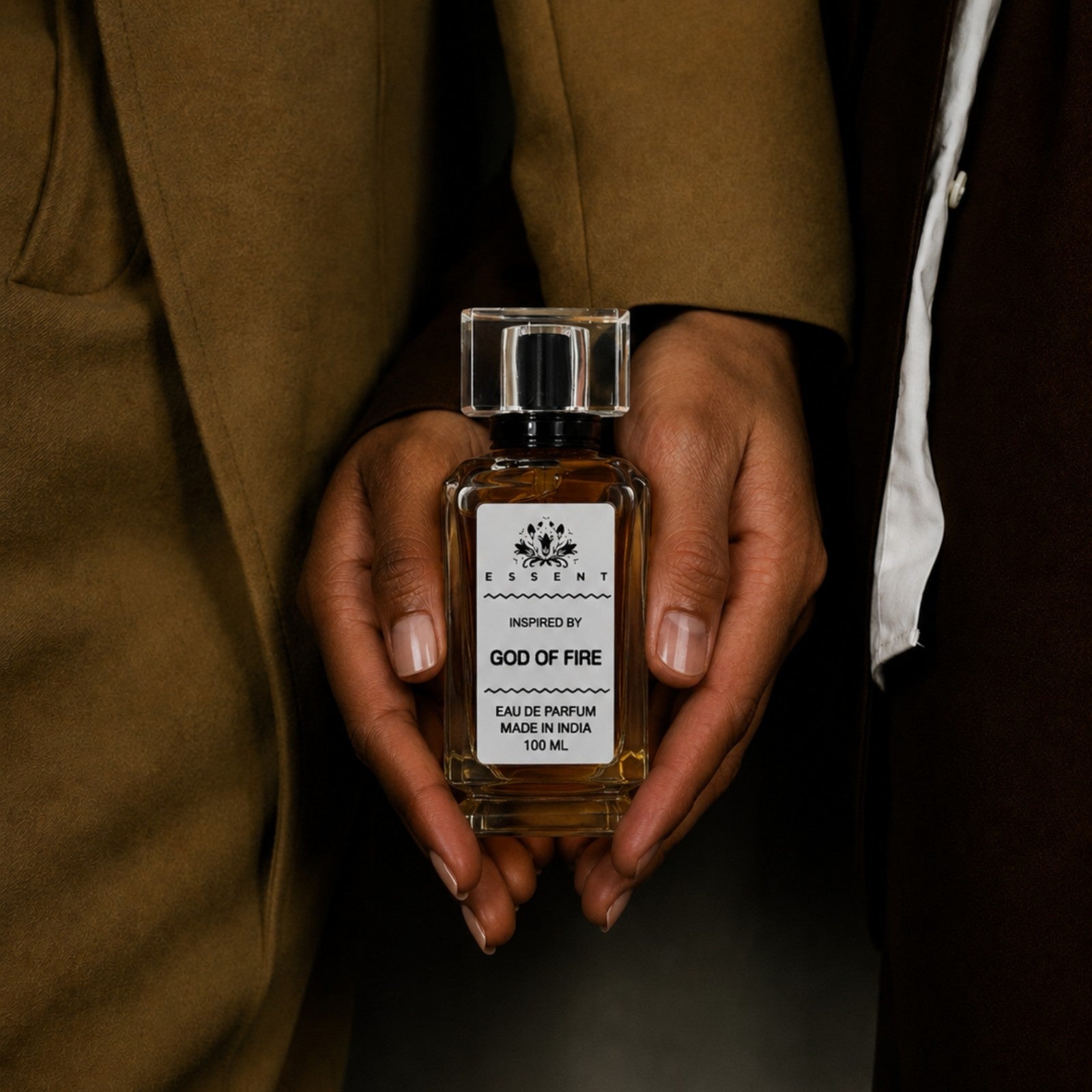 Essent God of Fire Eau De Parfum | Tropical Fruity Woody Luxury Fragrance