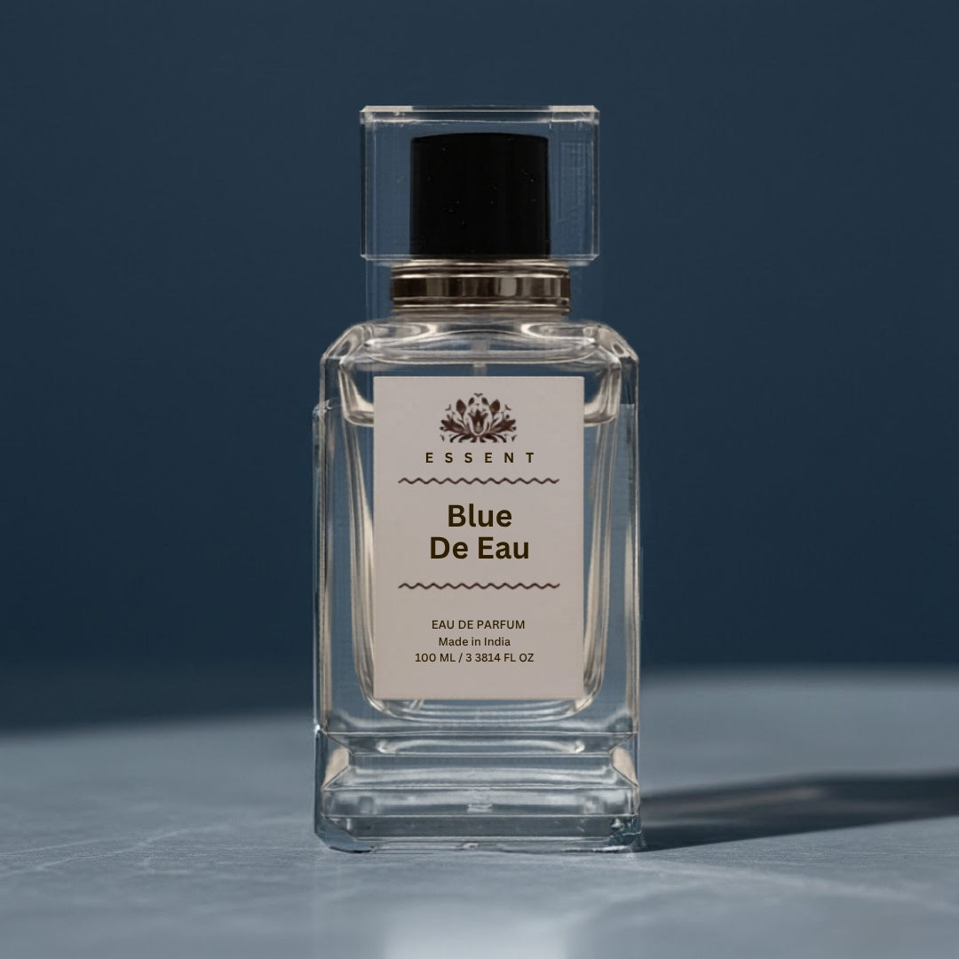Essent Bleu De 100 ml eau de parfum bottle — fresh citrus, view 5