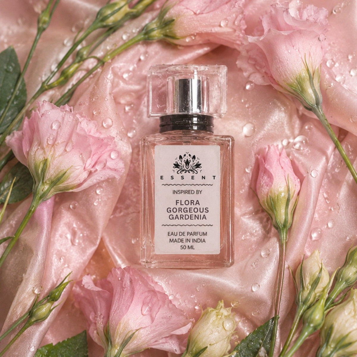 Essent Gorgeous Gardenia 30 ml eau de parfum bottle — white floral, view 3