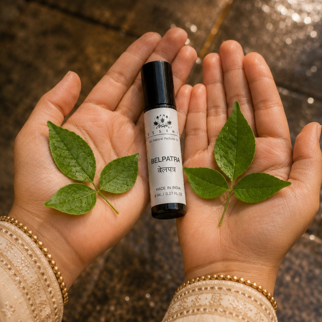 Essent Perfumes Belpatra Roll On Attar – Sacred Herbal Perfume Oil 8ML