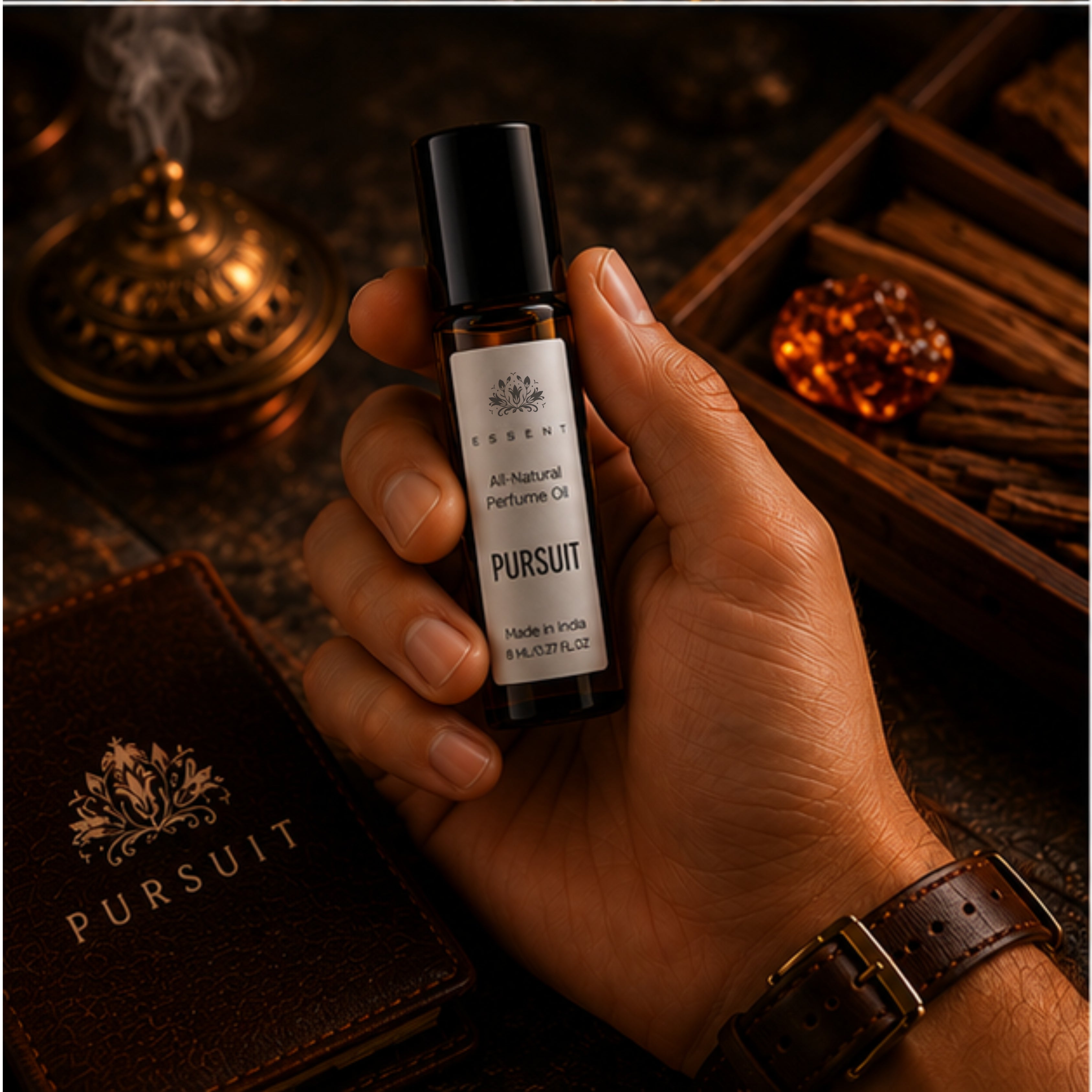 Essent Pursuit-Inspired Unisex Roll-On Attar/ Perfume Oil