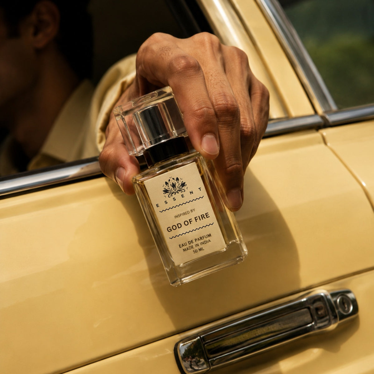 Essent God of Fire 30 ml eau de parfum bottle — woody, view 4