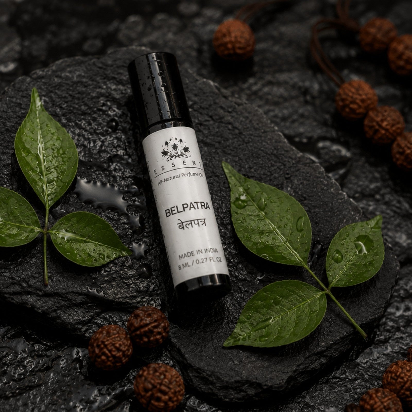 Essent Perfumes Belpatra Roll On Attar – Sacred Herbal Perfume Oil 8ML
