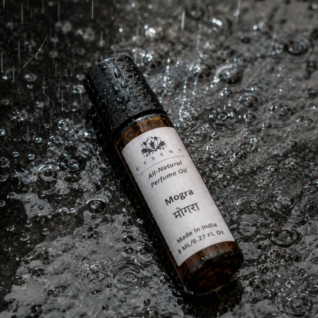 Essent Perfumes Mogra Attar 8ML |Alcohol-Free Room & Pooja Itra