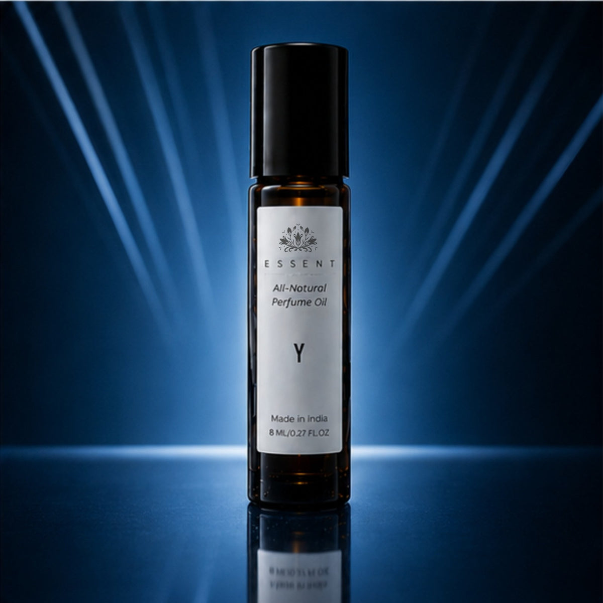 Essent Y 8 ml roll-on attar bottle — fresh citrus