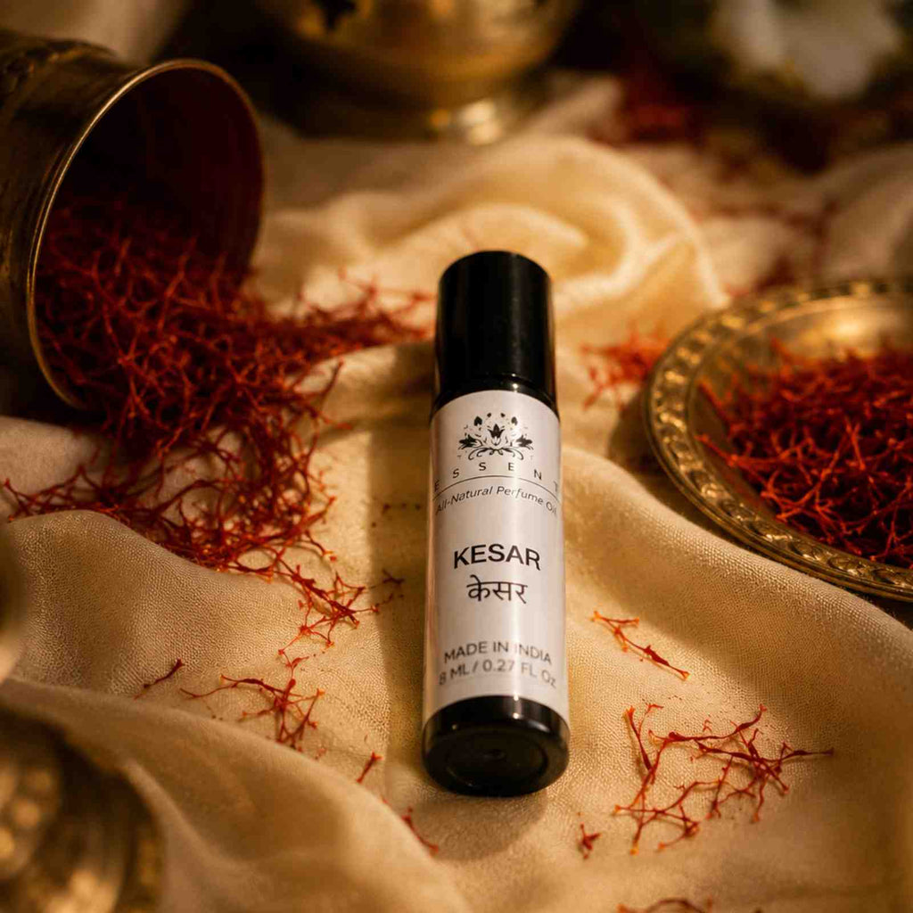 Essent Kamal, Kesar & Gulab Roll On Attar 8ML | Pack of 3