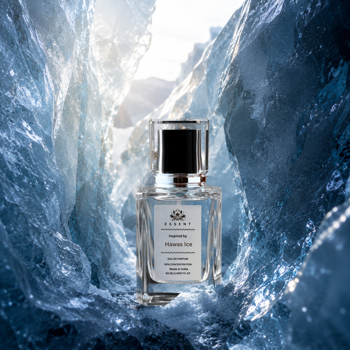 Essent Hawas Ice 30 ml eau de parfum bottle — signature blend, view 3
