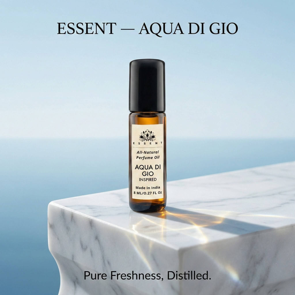 Essent Aqua Di Gio-Inspired Roll-On Attar/ Perfume Oil