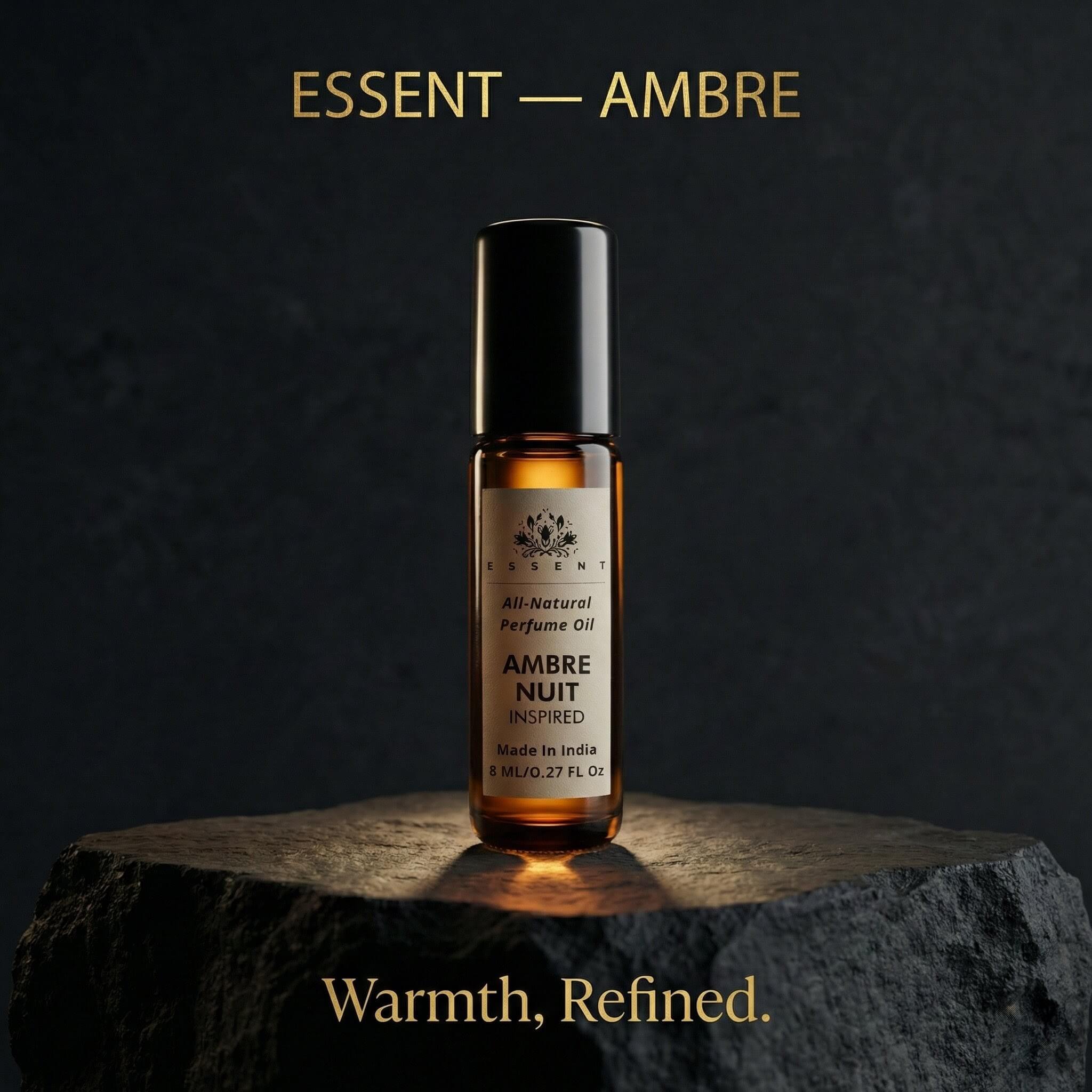 Essent Ambre Nuit-Inspired Roll-On Attar/ Perfume Oil