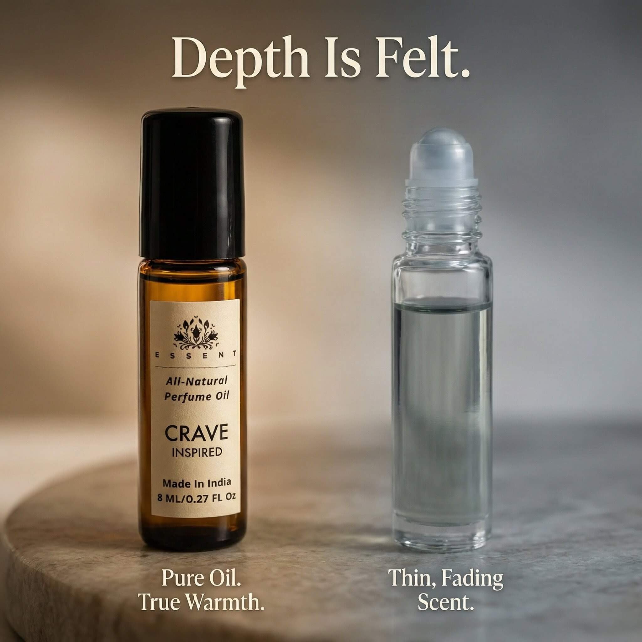 Essent Crave-Inspired Unisex Roll-On Attar / Perfume Oil