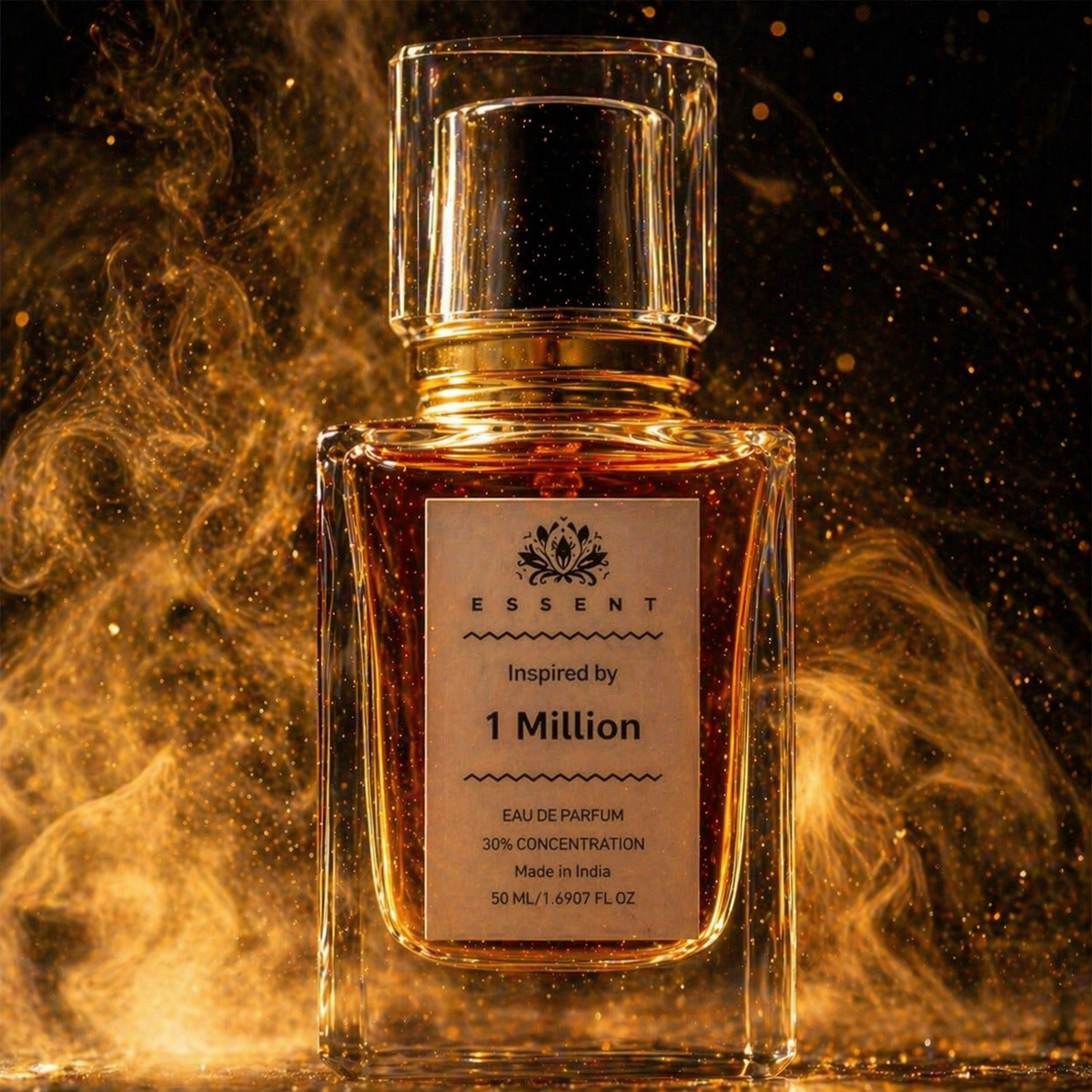 Essent 1 Million 30 ml eau de parfum bottle — rose oriental, view 4