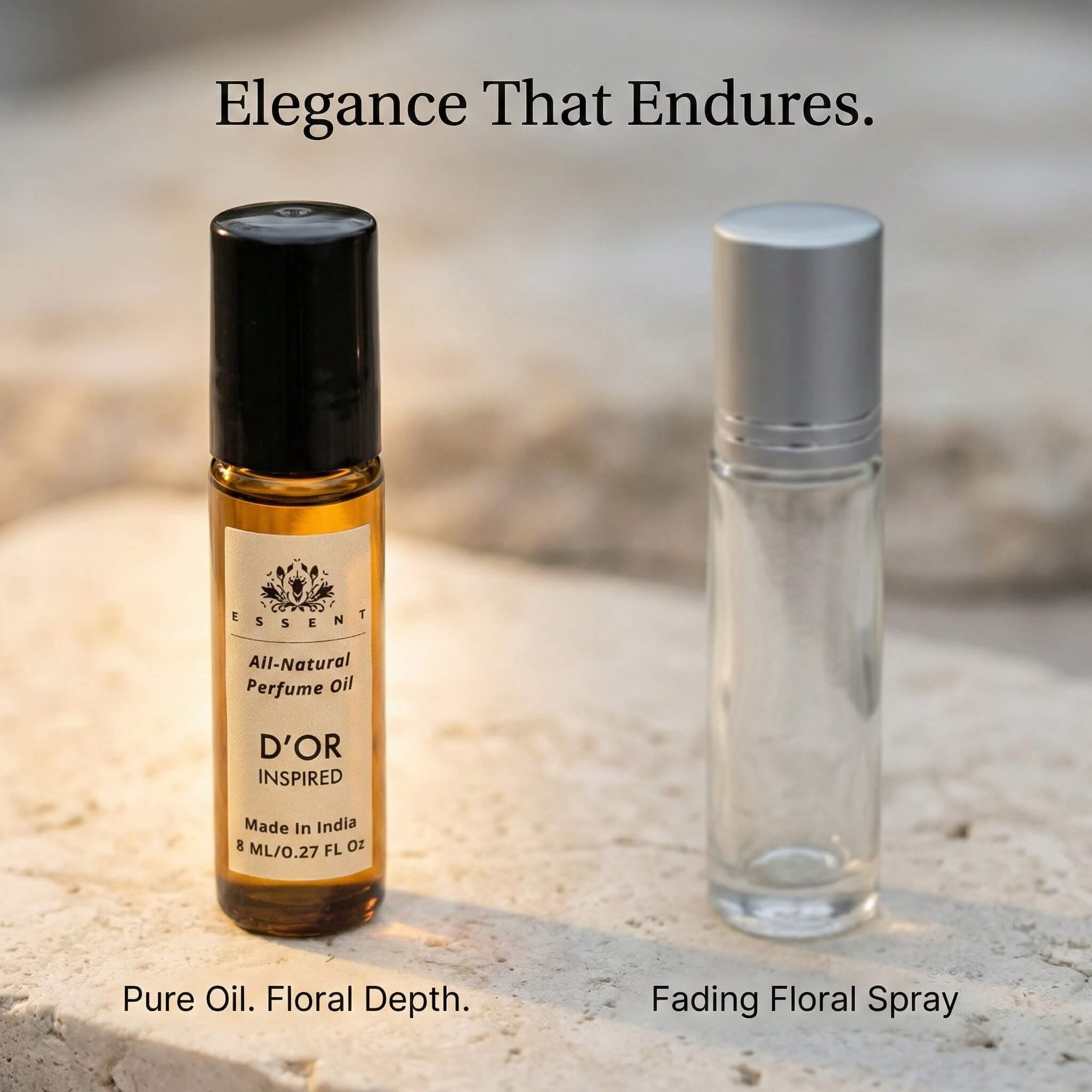 Essent Miss D'or-Inspired Unisex Roll-On Attar/ Perfume Oil