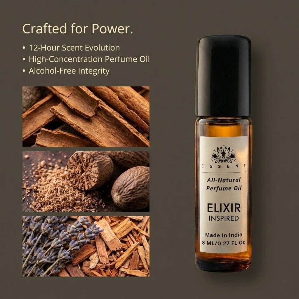 Essent Elixir-Inspired Roll-On Attar/ Perfume Oil
