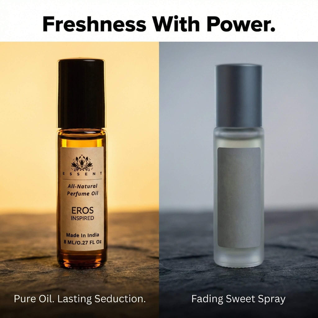 Essent Versace Eros-Inspired Unisex Roll-On Attar/ Perfume Oil