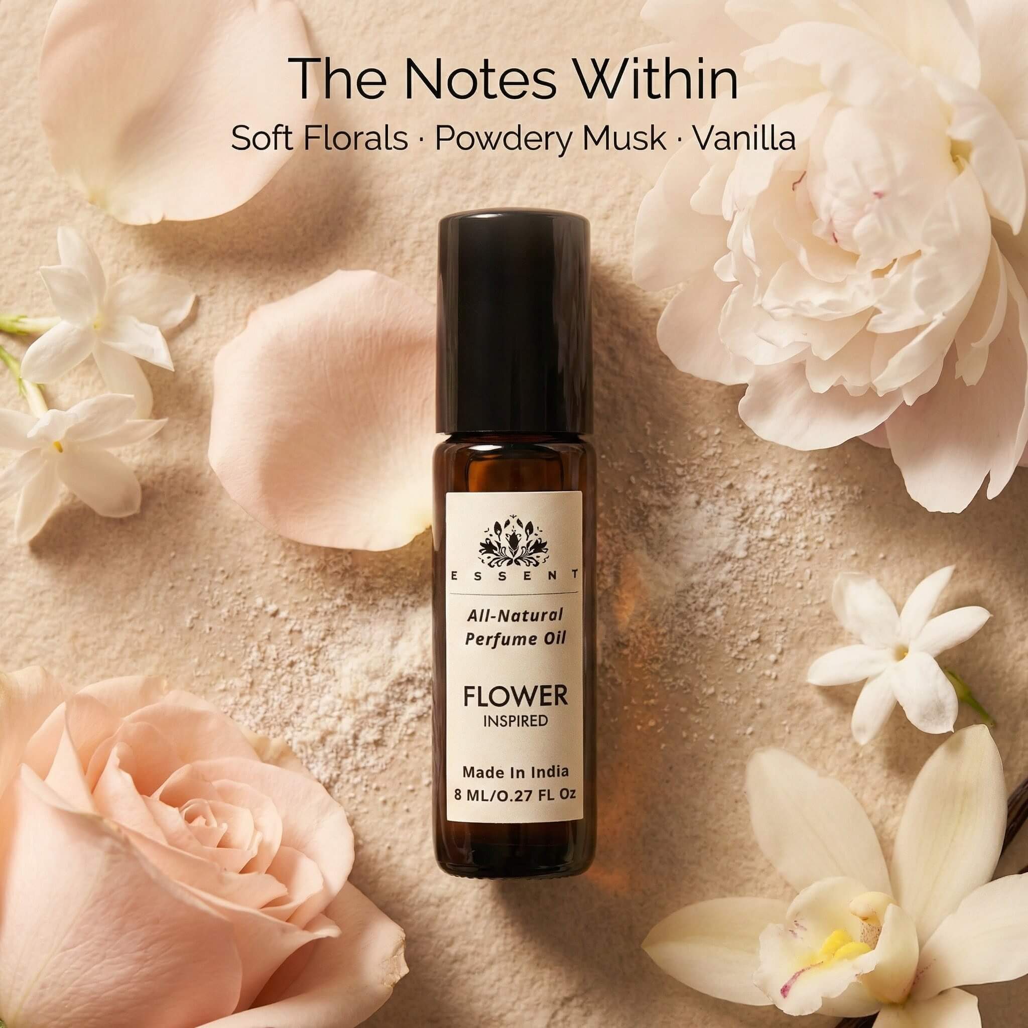 Essent Kenzo Flower-Inspired Unisex Roll-On Attar/ Perfume Oil