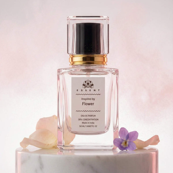 Essent Flower 100 ml eau de parfum bottle — floral