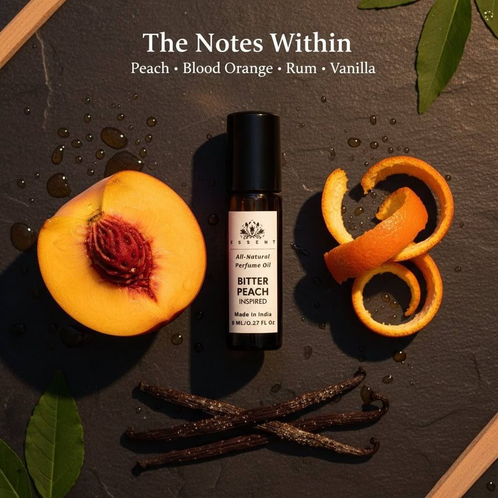 Essent Bitter Peach-Inspired Roll-On Attar/ Perfume Oil