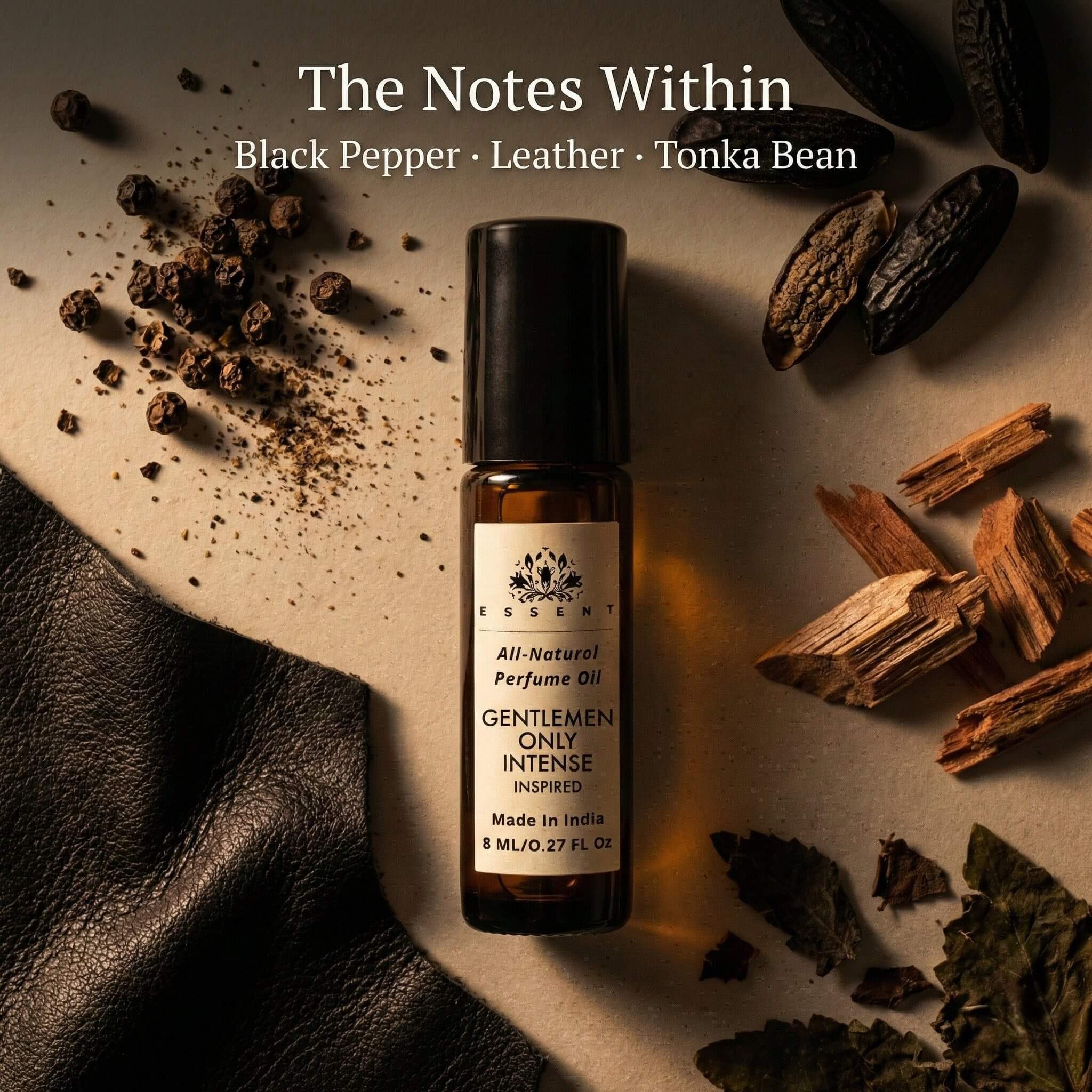 Essent Gentlemen Only Intense-Inspired Roll-On Attar/ Perfume Oil