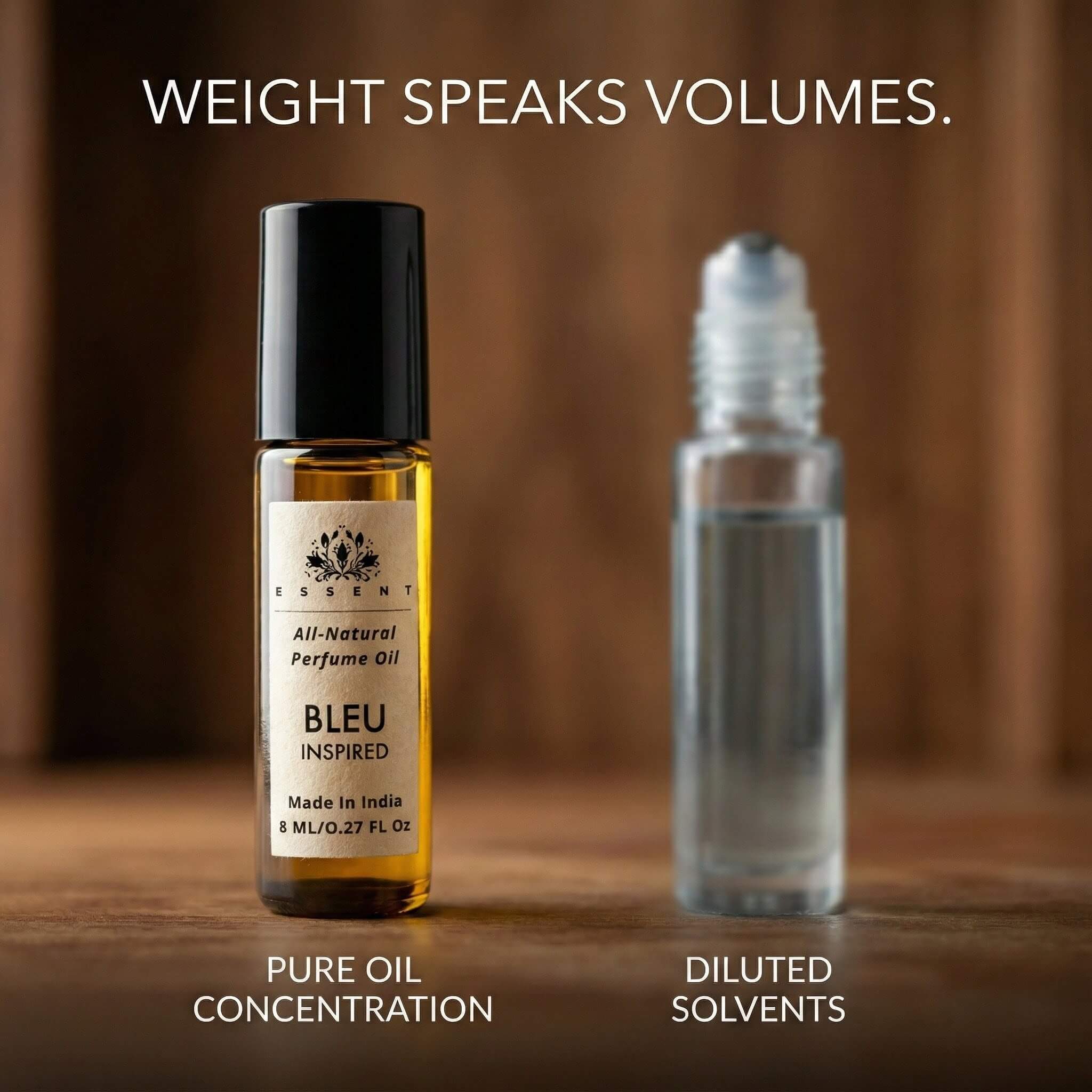 Essent Bleu de chanel-Inspired Roll-On Attar/ Perfume Oil