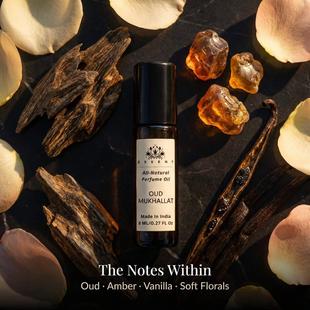 Essent Oud Mukhallat Roll-On Attar/ Perfume Oil