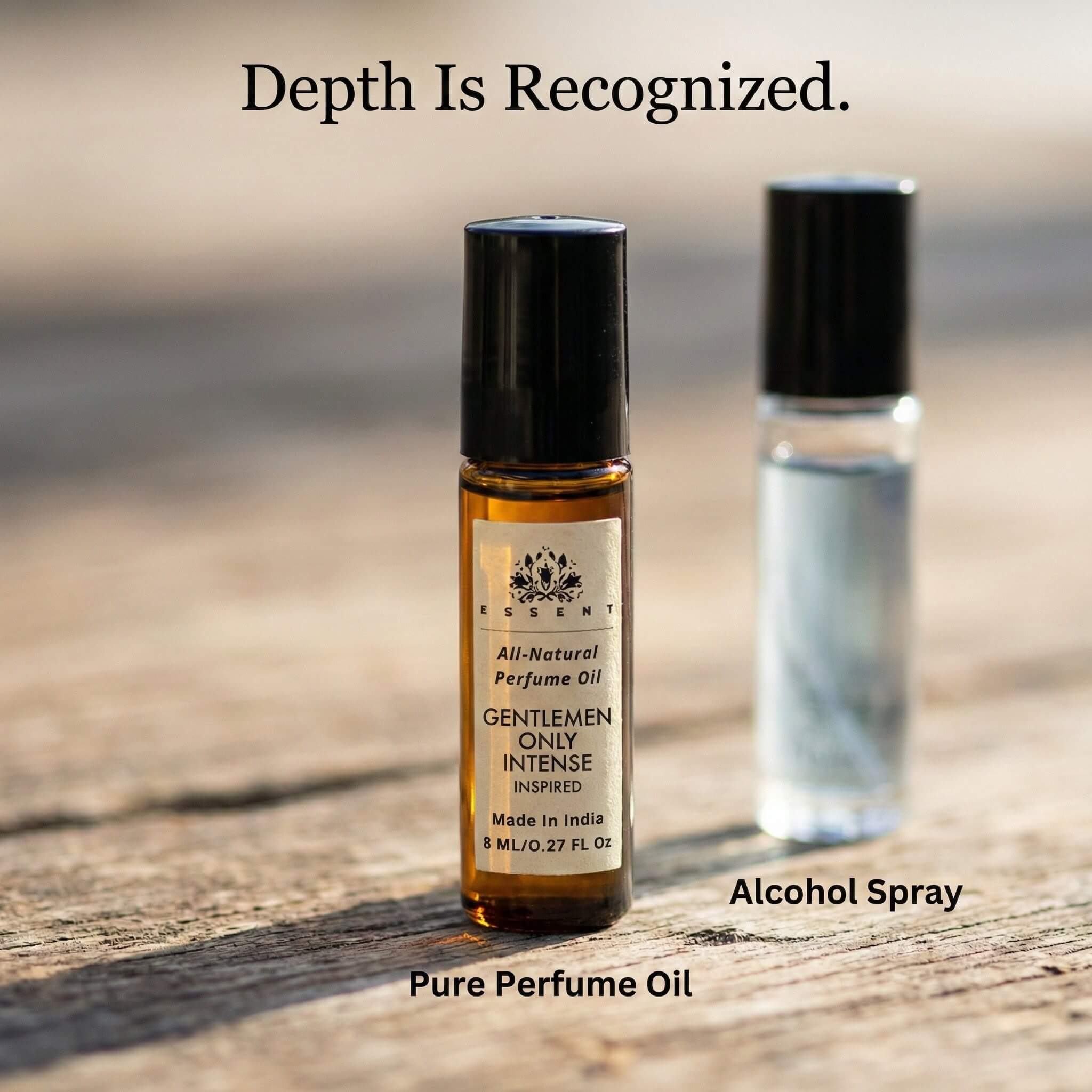 Essent Gentlemen Only Intense-Inspired Roll-On Attar/ Perfume Oil