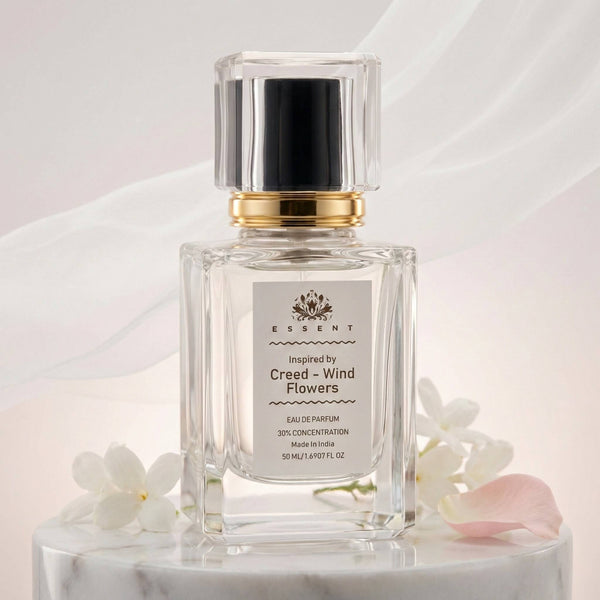 Essent Wind Flowers 100 ml eau de parfum bottle — floral