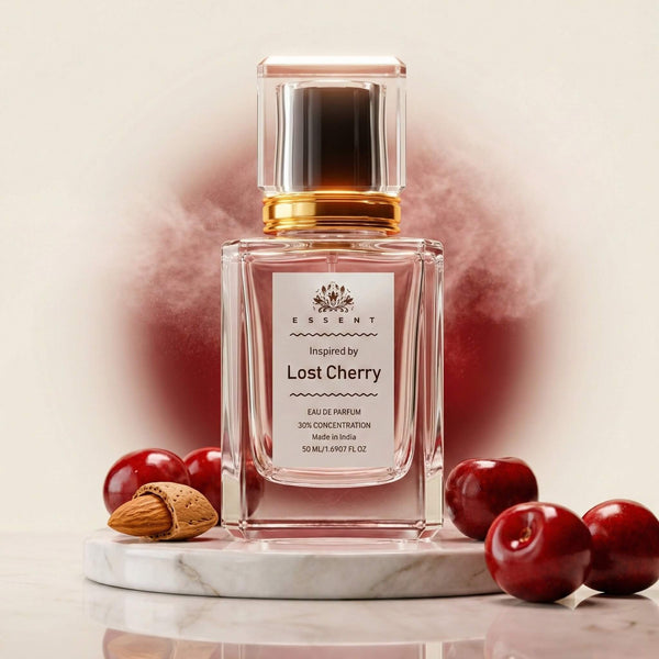 Essent Lost Cherry 100 ml eau de parfum bottle — rose oriental