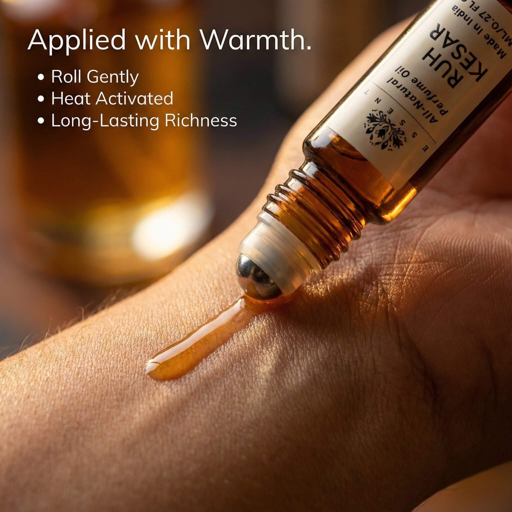 Essent Ruh Kesar Roll-On Attar/ Perfume Oil