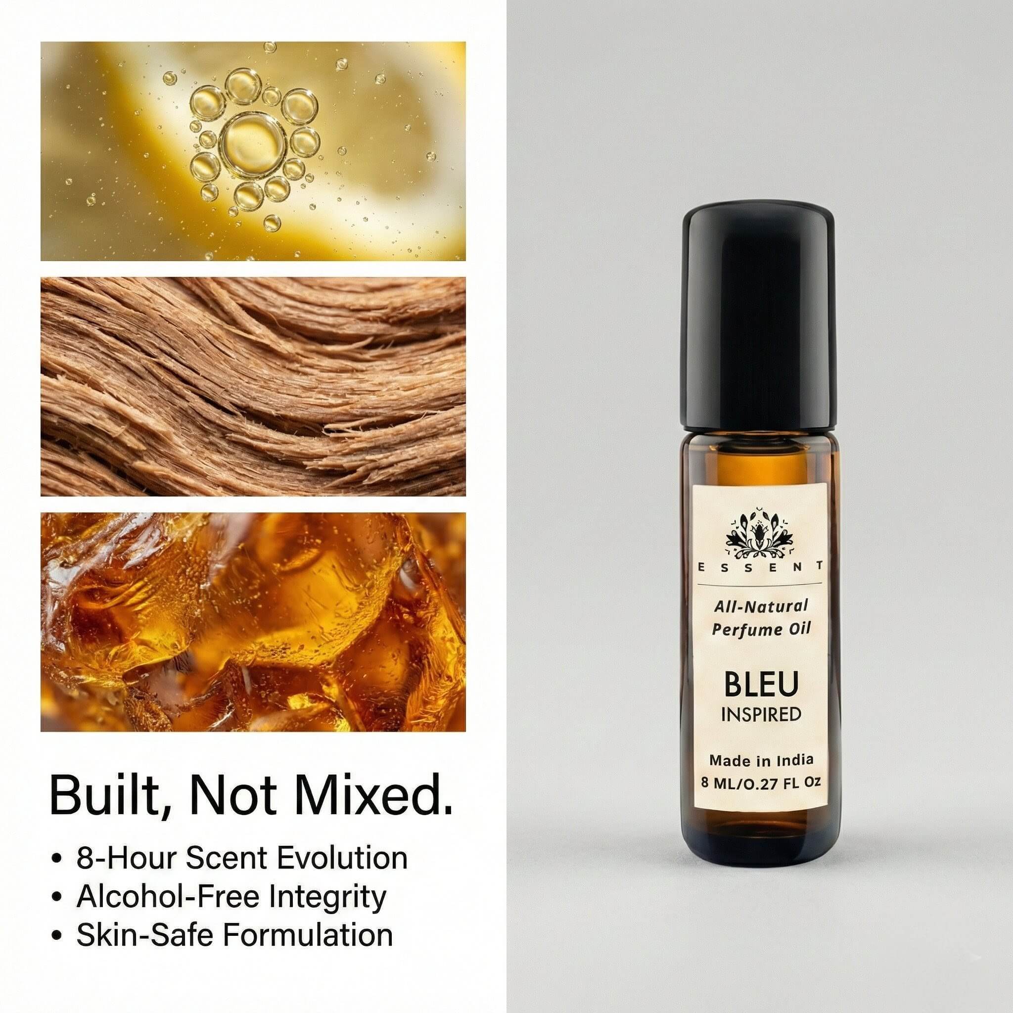 Essent Bleu de chanel-Inspired Roll-On Attar/ Perfume Oil