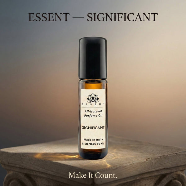 Essent Significant 8 ml roll-on attar bottle — fresh citrus