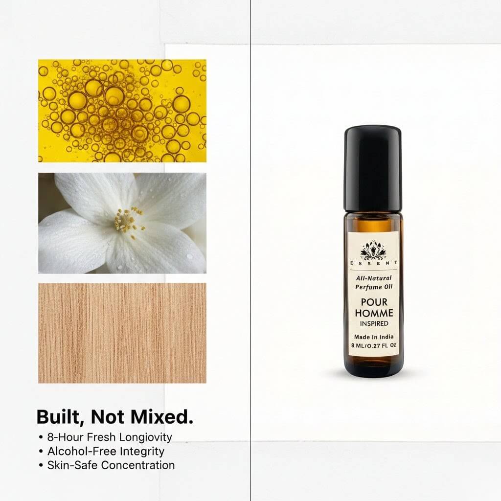 Essent Pour Homme-Inspired Roll-On Attar/ Perfume Oil