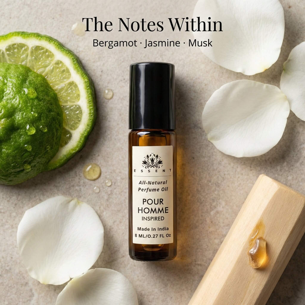 Essent Pour Homme-Inspired Roll-On Attar/ Perfume Oil