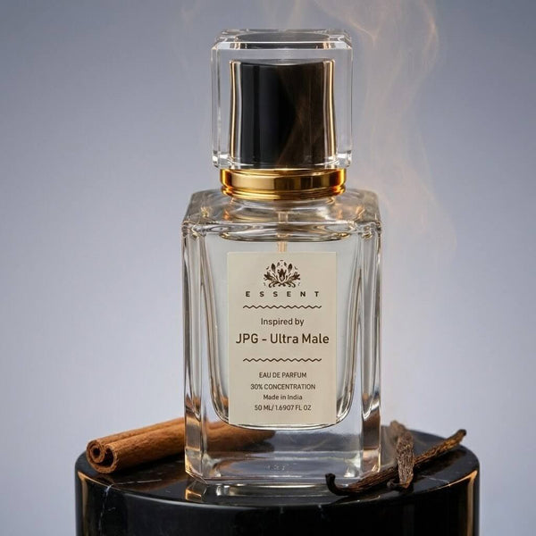 Essent Ultra Male 100 ml eau de parfum bottle — spicy oriental