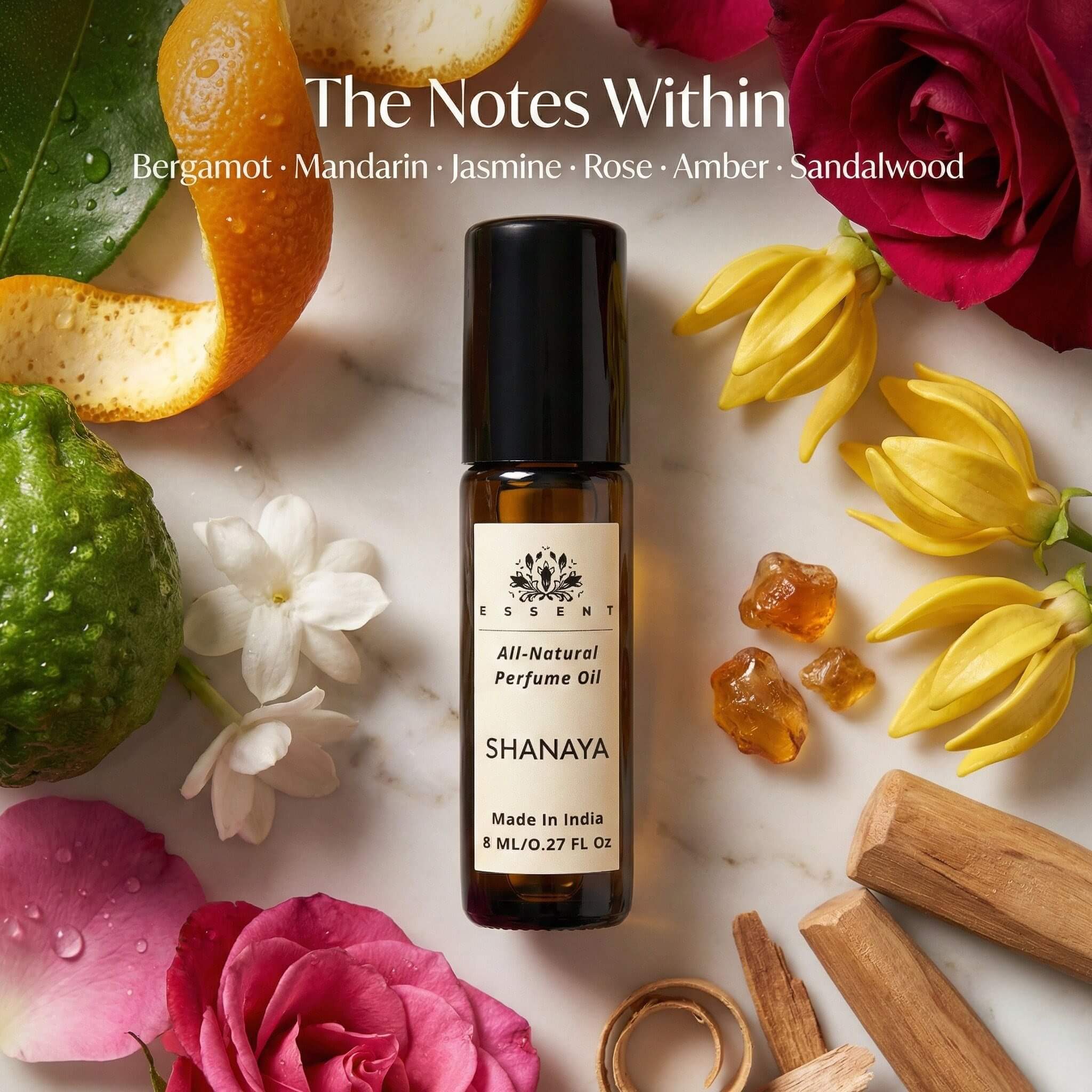 Essent Shanaya Roll-On Attar/ Perfume Oil